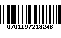 Código de Barras 0701197218246