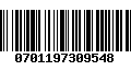 Código de Barras 0701197309548