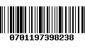 Código de Barras 0701197398238