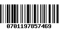 Código de Barras 0701197857469