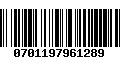 Código de Barras 0701197961289