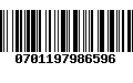 Código de Barras 0701197986596