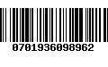 Código de Barras 0701936098962