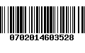 Código de Barras 0702014603528