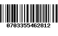 Código de Barras 0703355462812