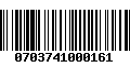 Código de Barras 0703741000161