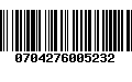 Código de Barras 0704276005232