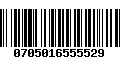 Código de Barras 0705016555529