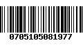 Código de Barras 0705105081977