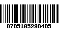 Código de Barras 0705105298405