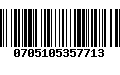 Código de Barras 0705105357713
