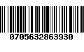 Código de Barras 0705632863930