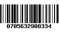 Código de Barras 0705632908334