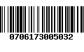 Código de Barras 0706173005032