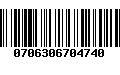 Código de Barras 0706306704740