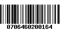 Código de Barras 0706460200164