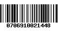 Código de Barras 0706910021448