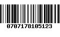 Código de Barras 0707178105123