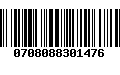 Código de Barras 0708088301476