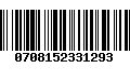 Código de Barras 0708152331293