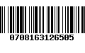 Código de Barras 0708163126505