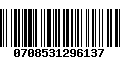 Código de Barras 0708531296137