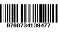 Código de Barras 0708734139477