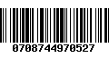Código de Barras 0708744970527