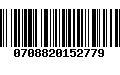 Código de Barras 0708820152779