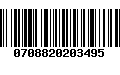 Código de Barras 0708820203495