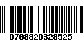 Código de Barras 0708820328525