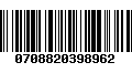Código de Barras 0708820398962