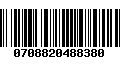 Código de Barras 0708820488380