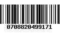 Código de Barras 0708820499171