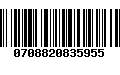 Código de Barras 0708820835955