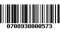 Código de Barras 0708938000573