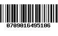 Código de Barras 0709016495106