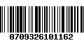 Código de Barras 0709326101162