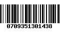 Código de Barras 0709351301438