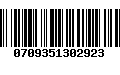 Código de Barras 0709351302923