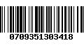 Código de Barras 0709351303418