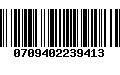 Código de Barras 0709402239413