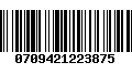 Código de Barras 0709421223875