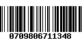 Código de Barras 0709806711348