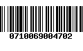 Código de Barras 0710069004702