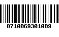 Código de Barras 0710069301009