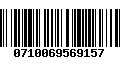 Código de Barras 0710069569157