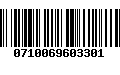 Código de Barras 0710069603301