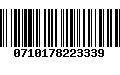 Código de Barras 0710178223339