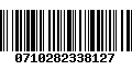 Código de Barras 0710282338127